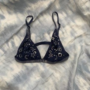 Urban outfitters galaxy bralette